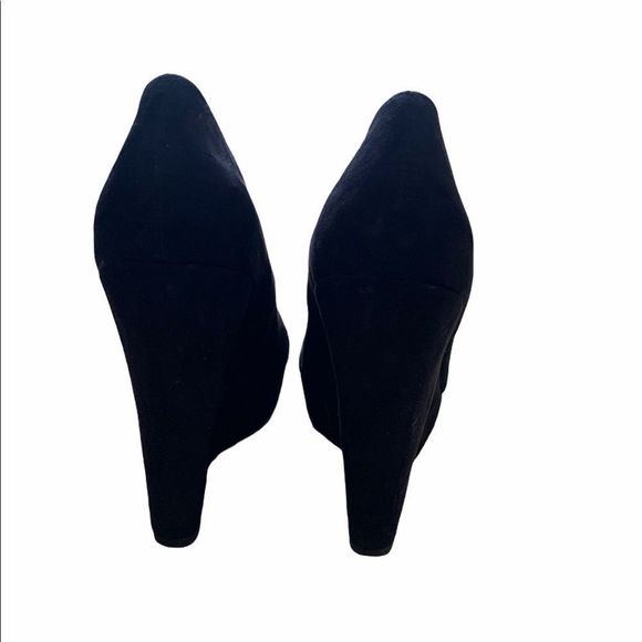 Forever 21 black platform wedges - Picture 4 of 6